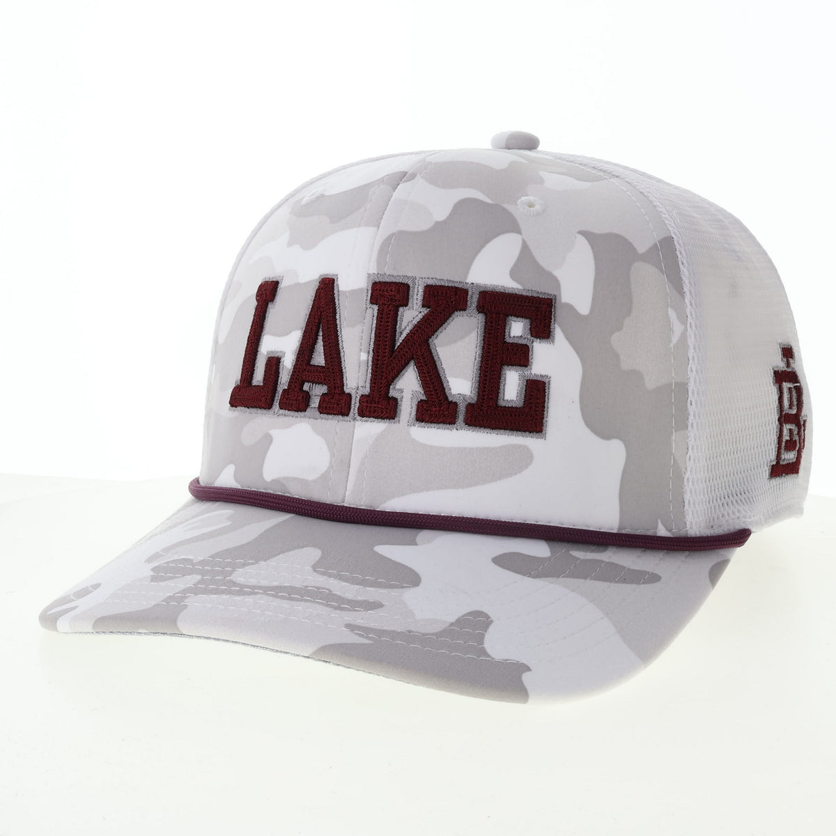 Camo LAKE Trucker Hat