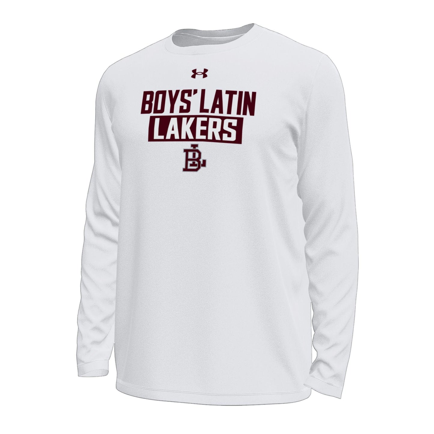 Under Armour Long Sleeve White T-Shirt